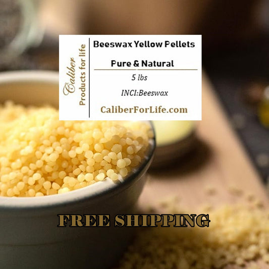 Yellow Beeswax Pellets